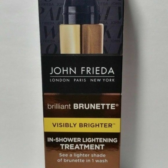 6 John Frieda Visibly Brighter Brunette Shower Lightening Treatment DISCONTINUED - Picture 1 of 12